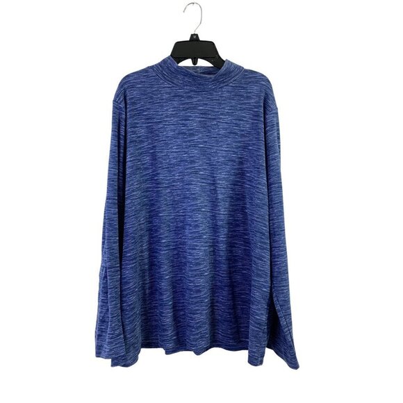 croft & barrow Tops - Croft & Barrow Women's Ocean Blue Mock Neck Top